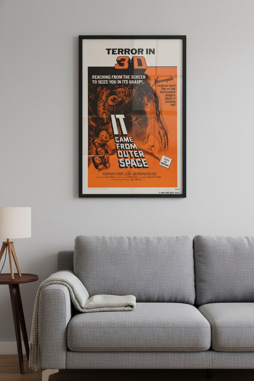 It Came From Outer Space Vintage US One Sheet In 3D (R 1972) - posterpalace.com