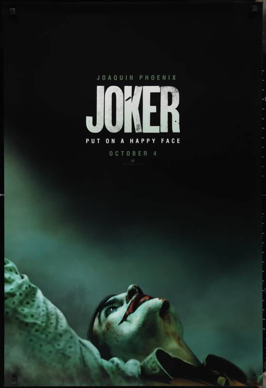 Joker US One Sheet Teaser Style (2019) - ORIGINAL RELEASE