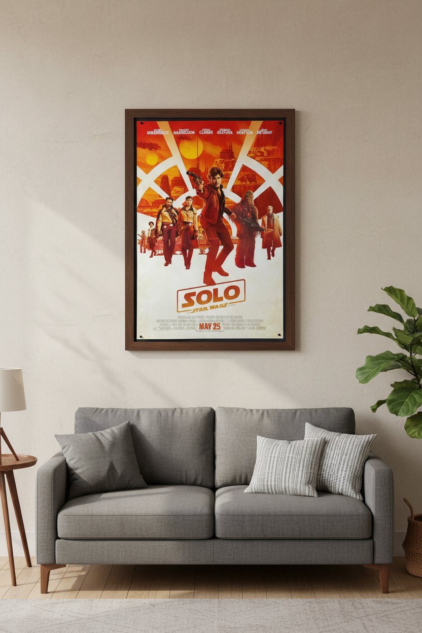 Solo: A Star Wars Story Vintage US One Sheet (2018) - ORIGINAL RELEASE - posterpalace.com