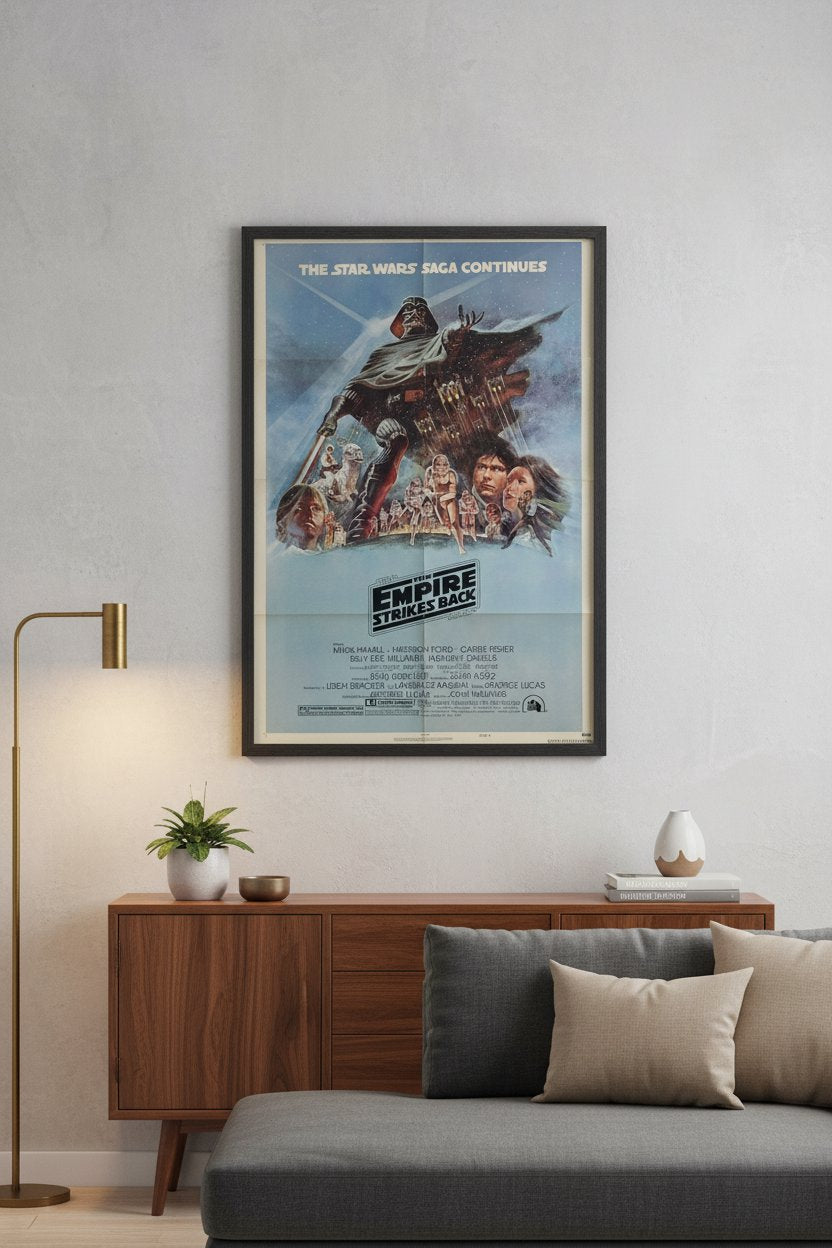 Star Wars: Episode V - The Empire Strikes Back Vintage US One Sheet Style B (1980) - ORIGINAL RELEASE - posterpalace.com