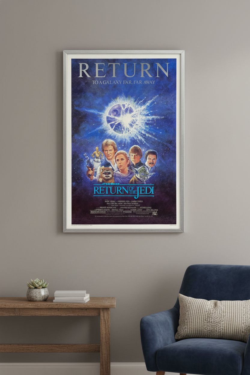 Star Wars: Episode VI - Return of the Jedi Vintage US One Sheet Cast Style (R 1985) - posterpalace.com