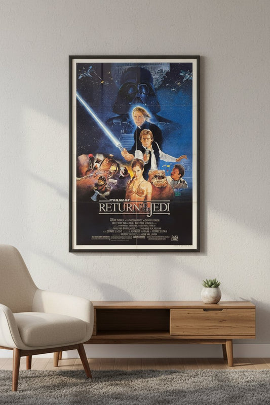 Star Wars: Episode VI - Return of the Jedi Vintage US One Sheet Style B "Studio Style" (1983) - ORIGINAL RELEASE - posterpalace.com