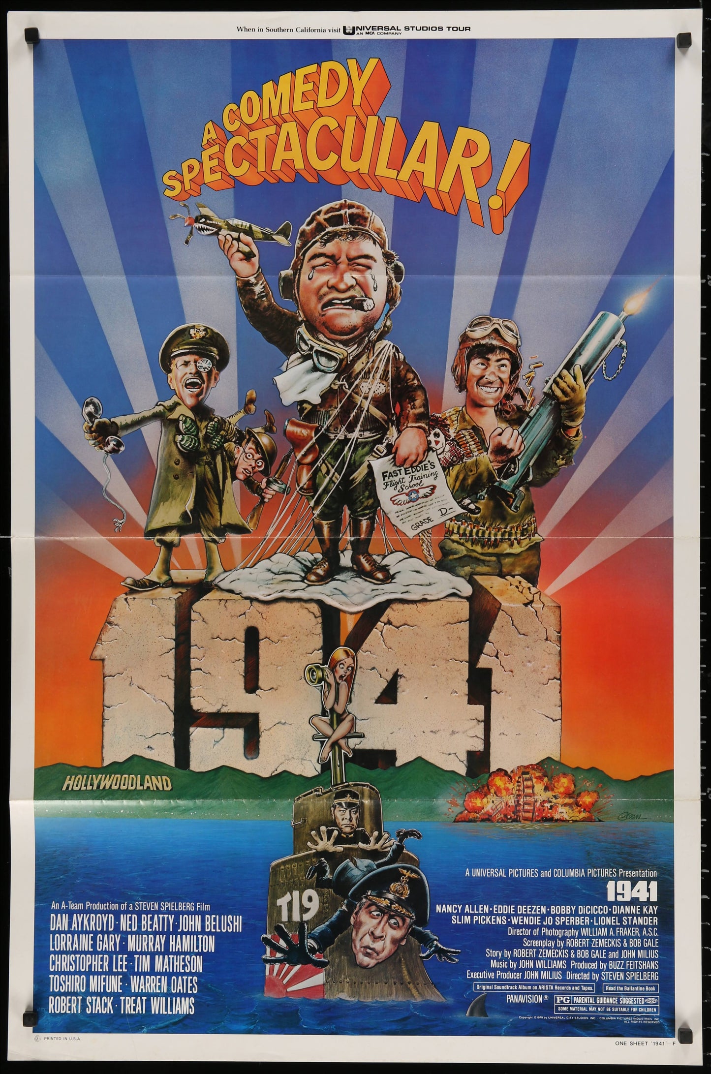 1941 US One Sheet Style F (1979) - ORIGINAL RELEASE - posterpalace.com