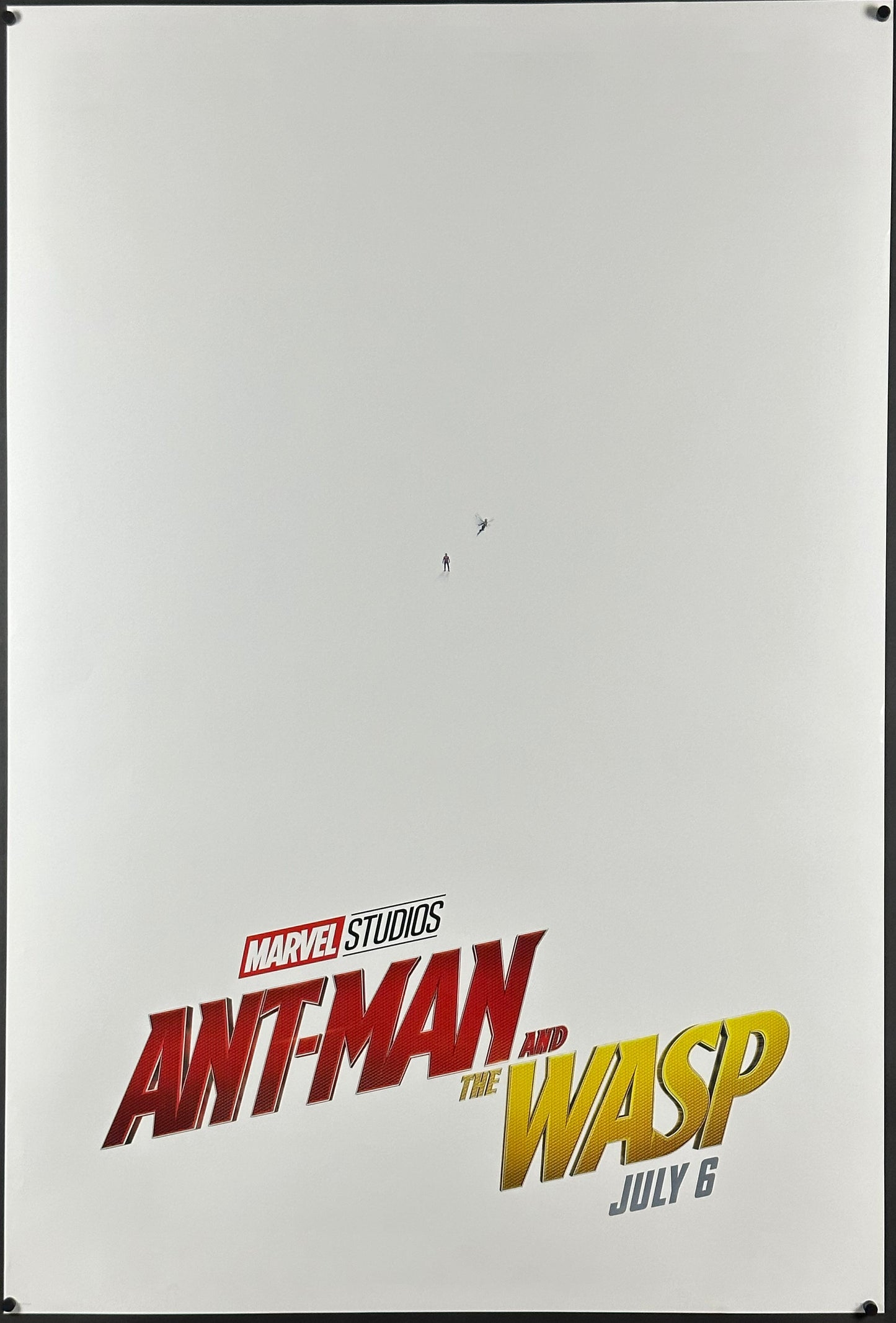 Ant-Man And The Wasp US One Sheet Teaser Style (2018) - ORIGINAL RELEASE - posterpalace.com