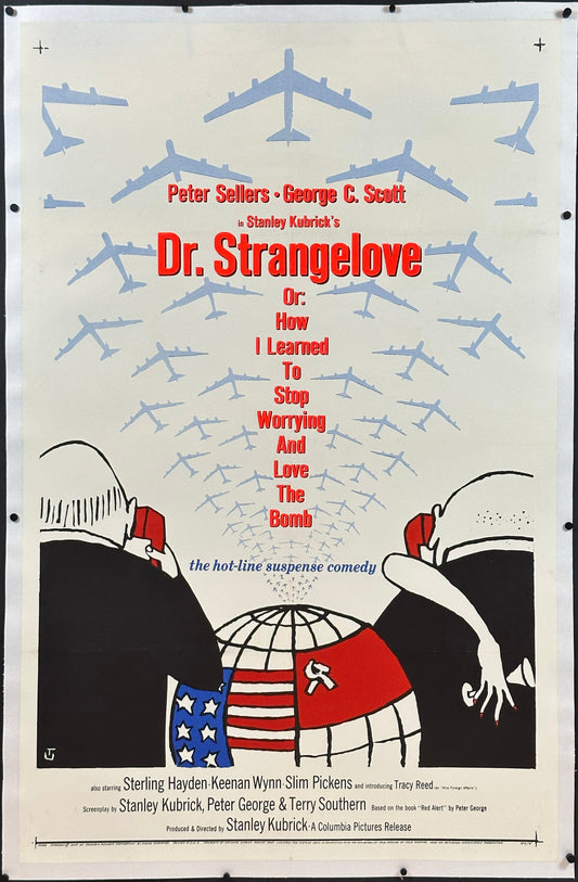 Dr. Strangelove US One Sheet "Day-Glo" Style (1964) - ORIGINAL RELEASE - posterpalace.com