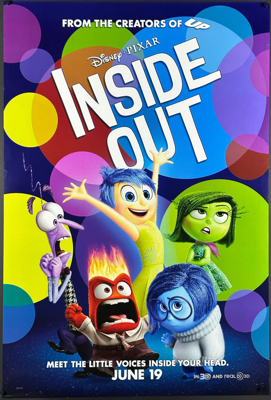 Inside Out US One Sheet Cast Style (2015) - ORIGINAL RELEASE - posterpalace.com