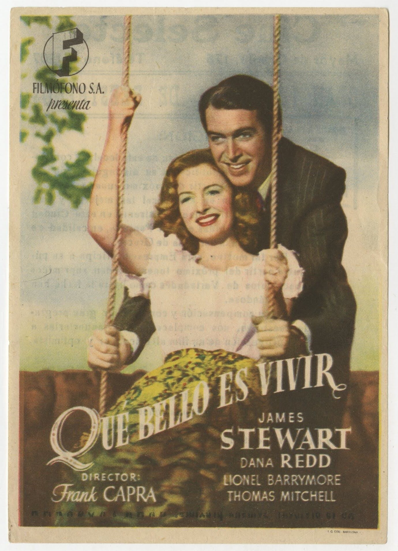 It’s A Wonderful Life Spanish Herald (R 1948) - posterpalace.com