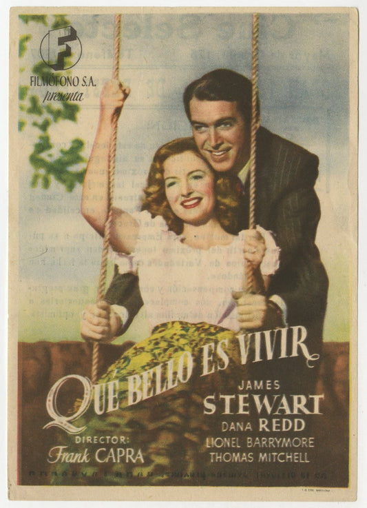 It’s A Wonderful Life Spanish Herald (R 1948) - posterpalace.com