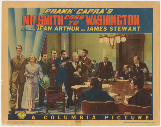 Mr. Smith Goes To Washington US Lobby Card (1939) - ORIGINAL RELEASE - posterpalace.com