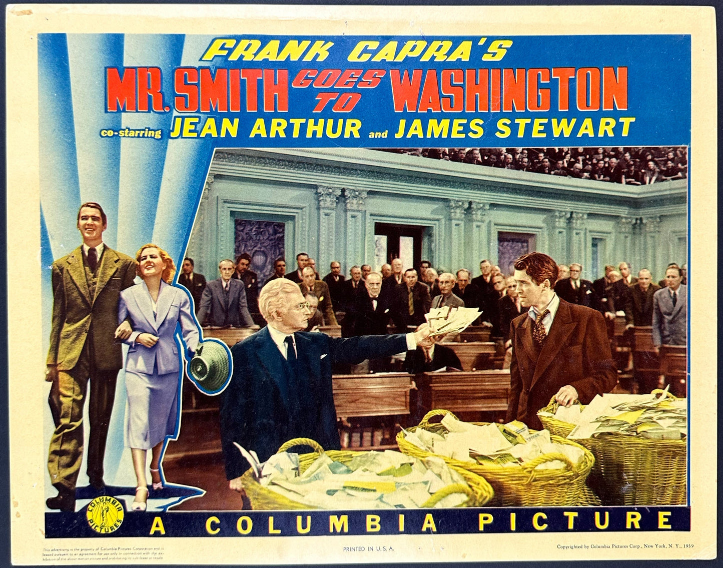 Mr. Smith Goes To Washington US Lobby Card (1939) - ORIGINAL RELEASE - posterpalace.com