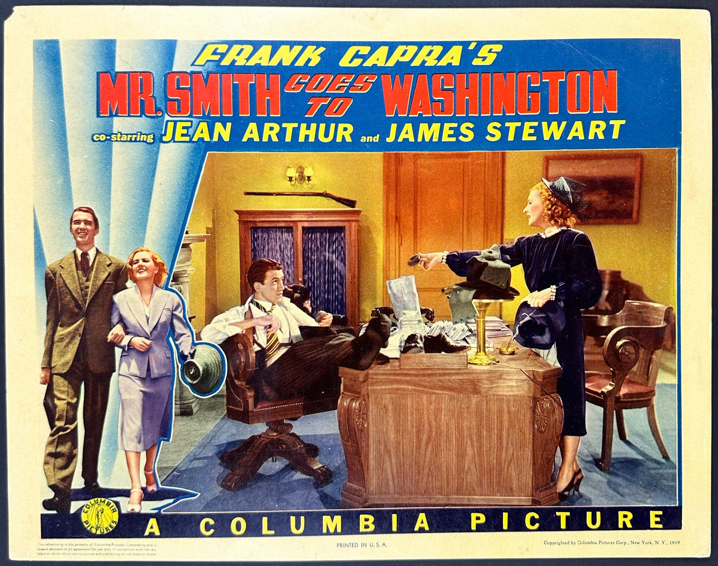Mr. Smith Goes To Washington US Lobby Card (1939) - ORIGINAL RELEASE - posterpalace.com