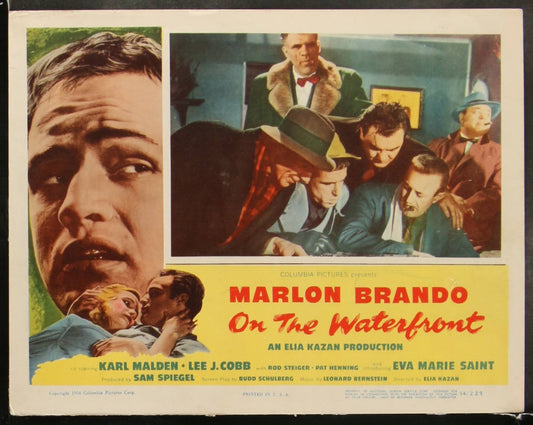On The Waterfront US Lobby Card (1954) - ORIGINAL RELEASE - posterpalace.com