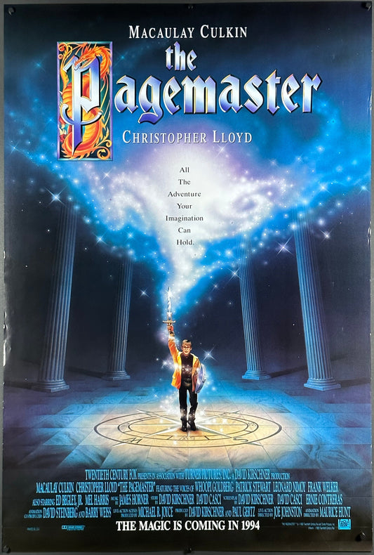 Pagemaster US One Sheet (1994) - ORIGINAL RELEASE - posterpalace.com