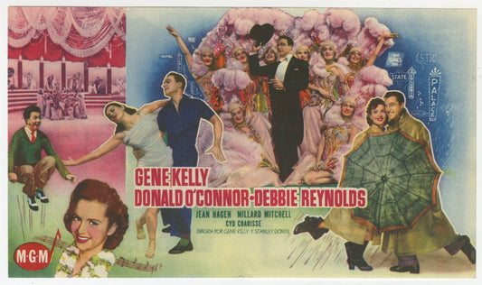 Singin' In The Rain Spanish Four Page Herald (R 1953) - posterpalace.com