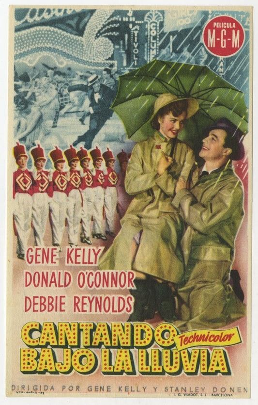 Singin' In The Rain Spanish Herald (R 1953) - posterpalace.com
