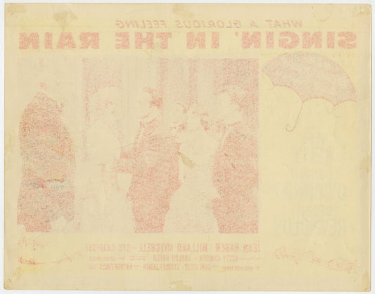 Singin' In The Rain US Lobby Card #3 (1952) - ORIGINAL RELEASE - posterpalace.com