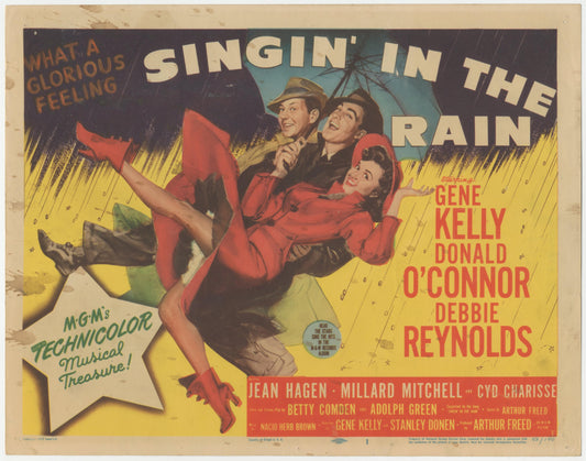 Singin' In The Rain US Title Lobby Card (1952) - ORIGINAL RELEASE - posterpalace.com