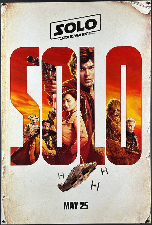 Solo: A Star Wars Story US One Sheet Teaser Style (2018) - ORIGINAL RELEASE - posterpalace.com