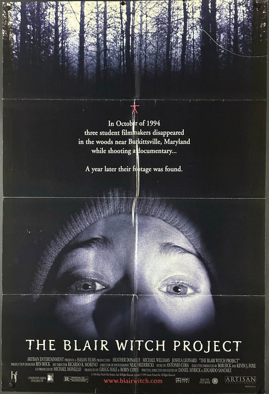 The Blair Witch Project US One Sheet (1999) - ORIGINAL RELEASE - posterpalace.com