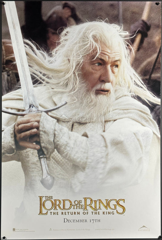 The Lord Of The Rings: The Return Of The King US One Sheet "Gandalf" Style (2003) - ORIGINAL RELEASE - posterpalace.com
