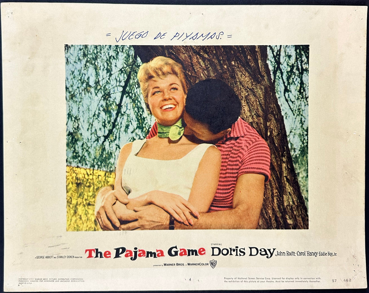 The Pajama Game US Complete Lobby Card Set (1957) - ORIGINAL RELEASE - posterpalace.com