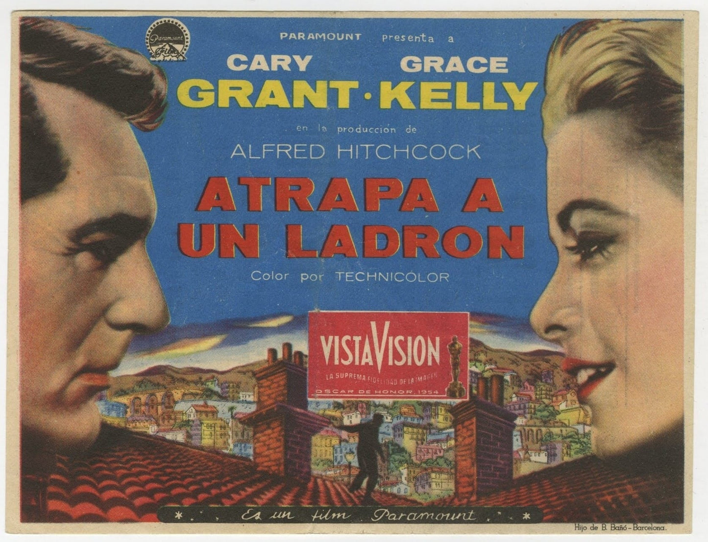 To Catch a Thief Spanish Herald (R 1959) - posterpalace.com