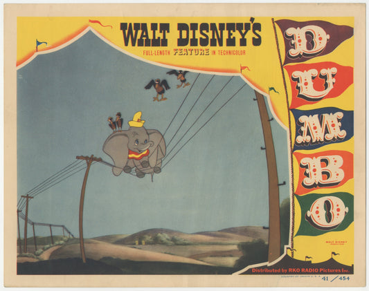 Walt Disney's Dumbo US Lobby Card (1941) - ORIGINAL RELEASE - posterpalace.com