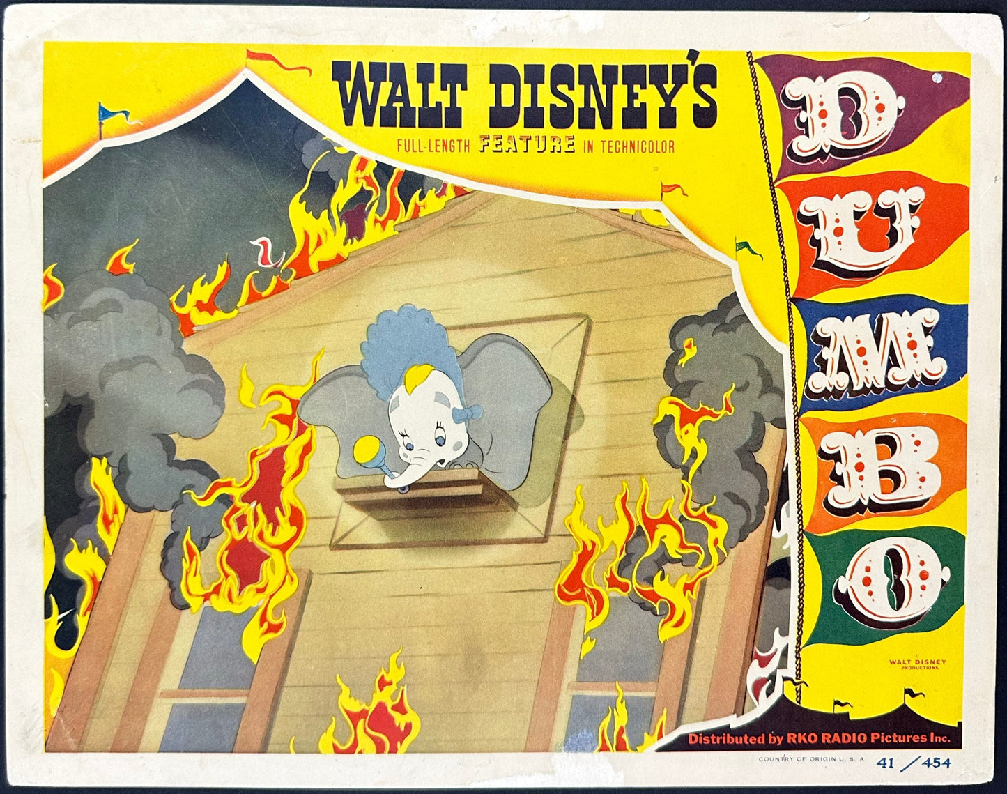 Walt Disney's Dumbo US Lobby Card (1941) - ORIGINAL RELEASE - posterpalace.com