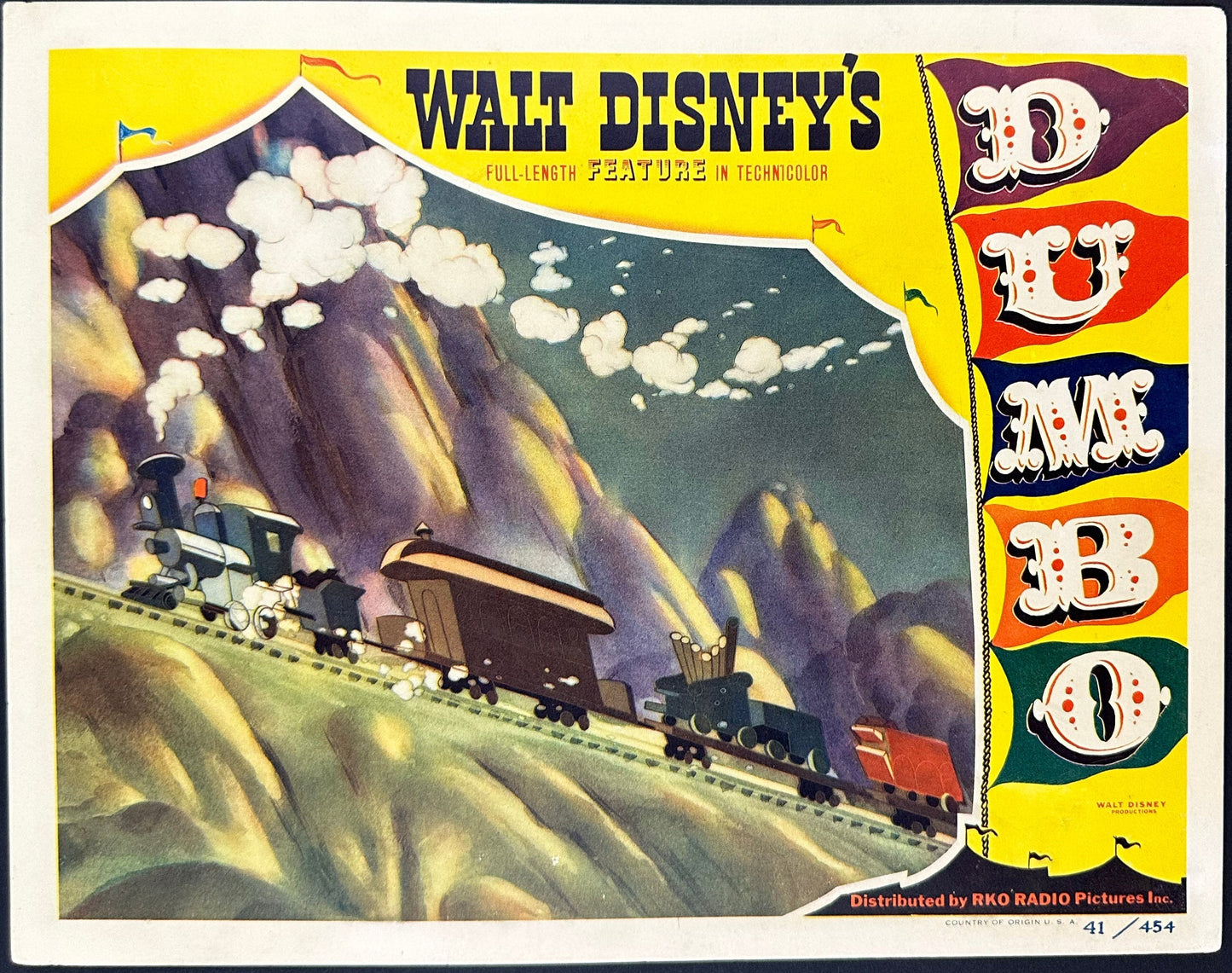 Walt Disney's Dumbo US Lobby Card (1941) - ORIGINAL RELEASE - posterpalace.com