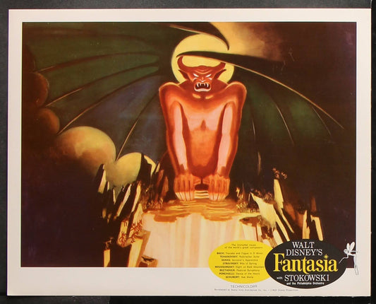 Walt Disney's Fantasia US Complete Lobby Card Set w/ Envelope (R 1963) - posterpalace.com