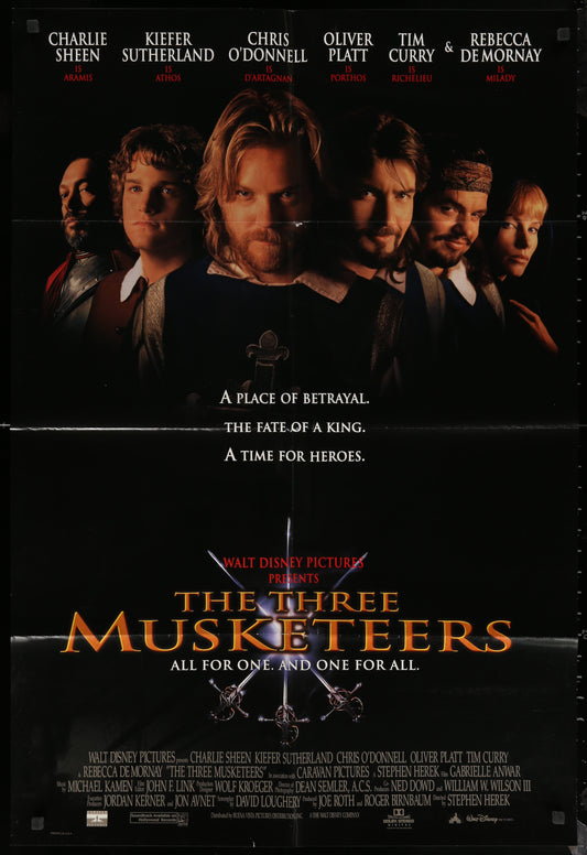Walt Disney's The Three Musketeers US One Sheet (2011) - ORIGINAL RELEASE - posterpalace.com