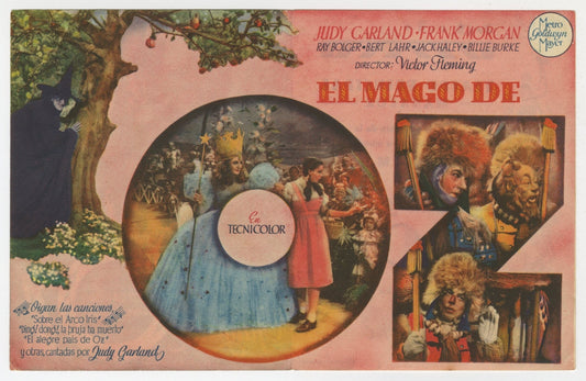 Wizard Of Oz Spanish Four Page Herald (R 1945) - posterpalace.com