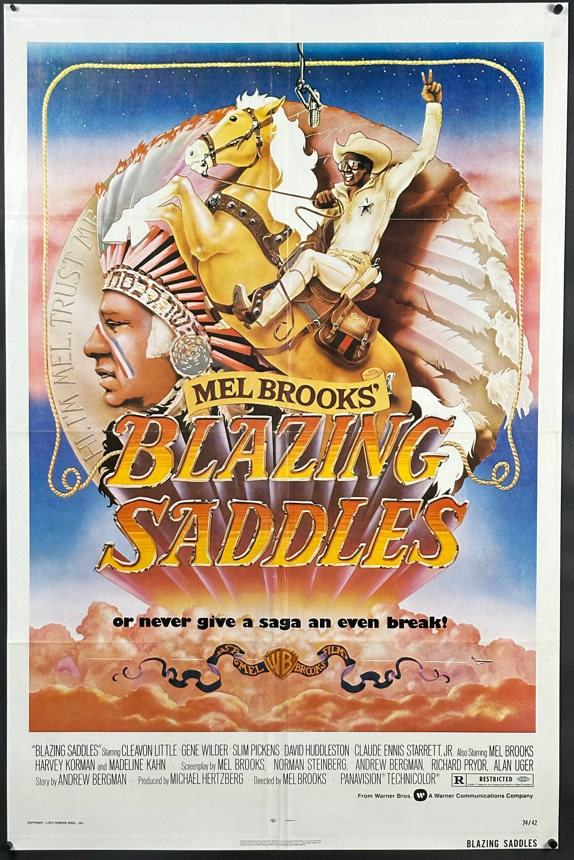 Blazing Saddles - posterpalace.com