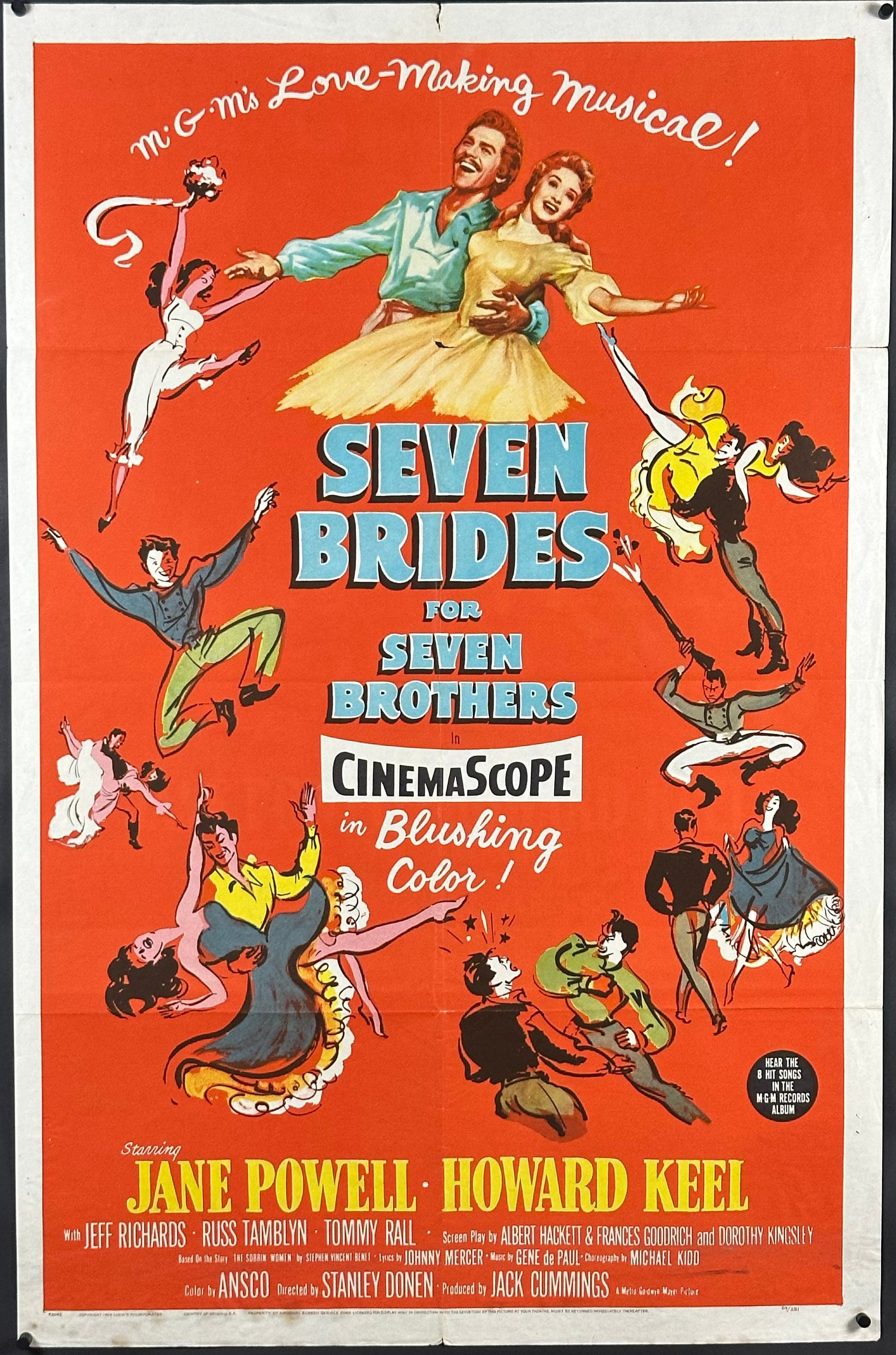 Seven Brides for Seven Brothers - posterpalace.com