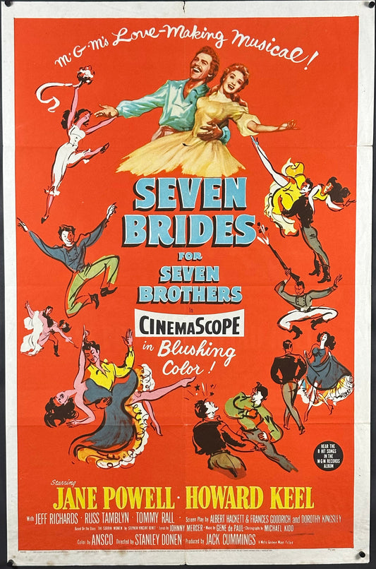 Seven Brides for Seven Brothers - posterpalace.com
