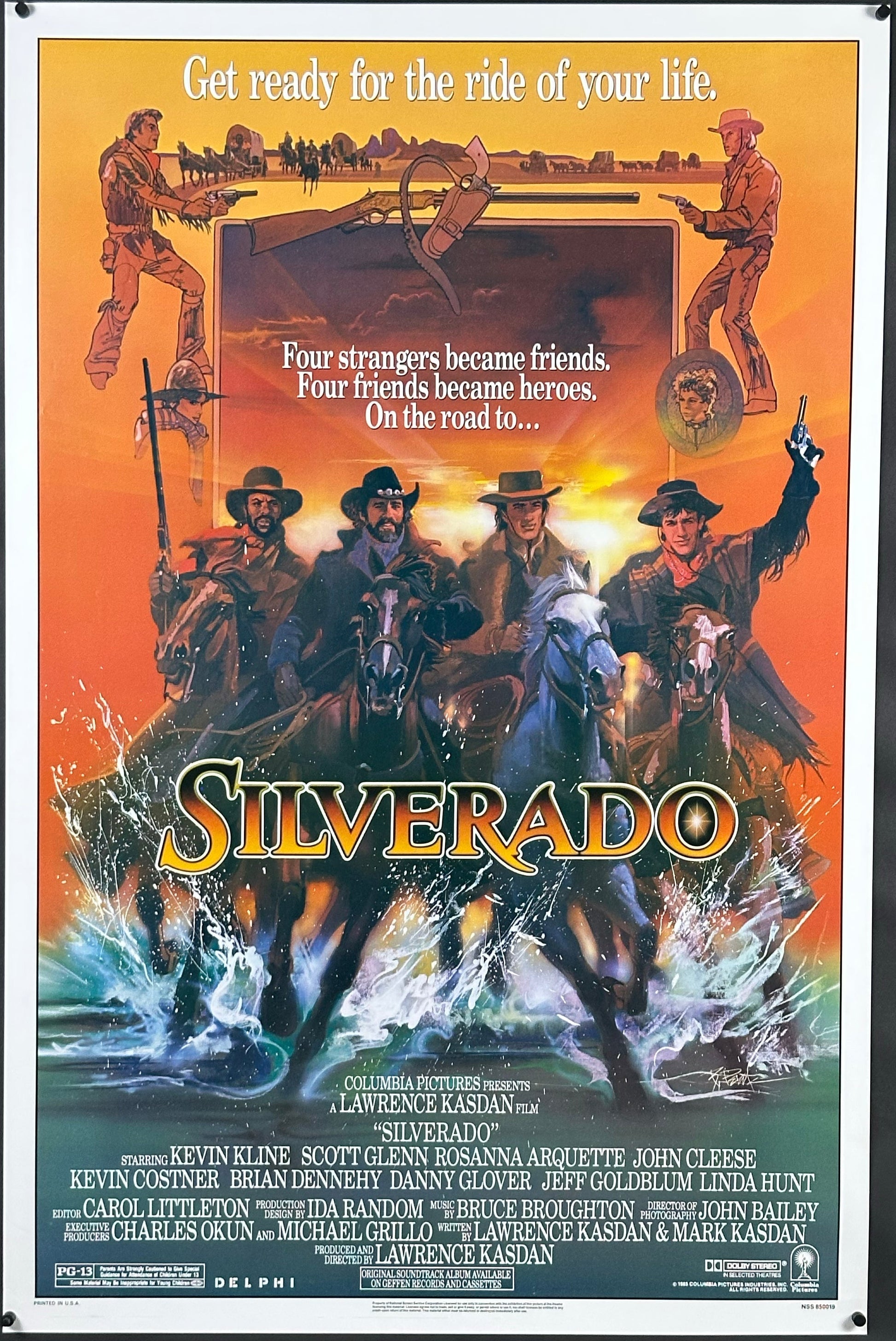 Silverado Vintage US One Sheet (1985) - ORIGINAL RELEASE - posterpalace.com