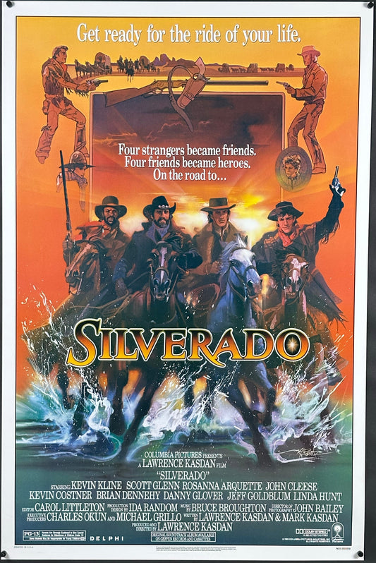 Silverado Vintage US One Sheet (1985) - ORIGINAL RELEASE - posterpalace.com