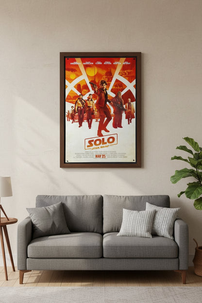 Solo: A Star Wars Story Vintage US One Sheet (2018) - ORIGINAL RELEASE - posterpalace.com