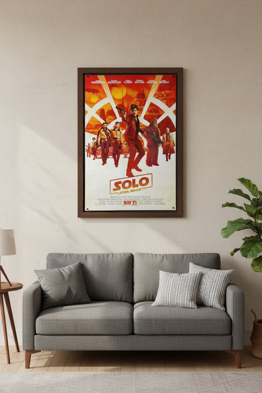 Solo: A Star Wars Story Vintage US One Sheet (2018) - ORIGINAL RELEASE - posterpalace.com