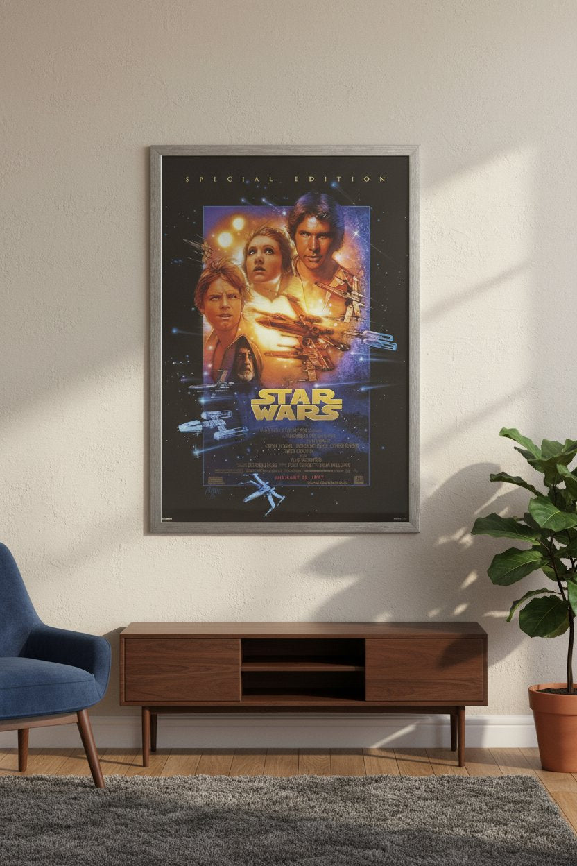 Star Wars: Episode IV - A New Hope Vintage US One Sheet Special Edition Style (R 1997) - posterpalace.com