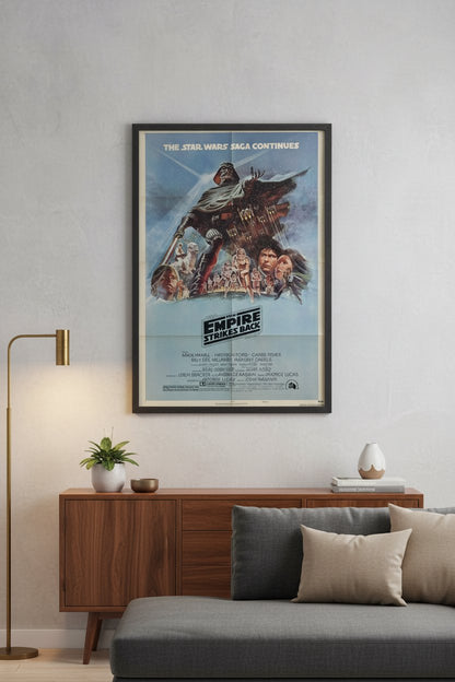 Star Wars: Episode V - The Empire Strikes Back Vintage US One Sheet Style B (1980) - ORIGINAL RELEASE - posterpalace.com