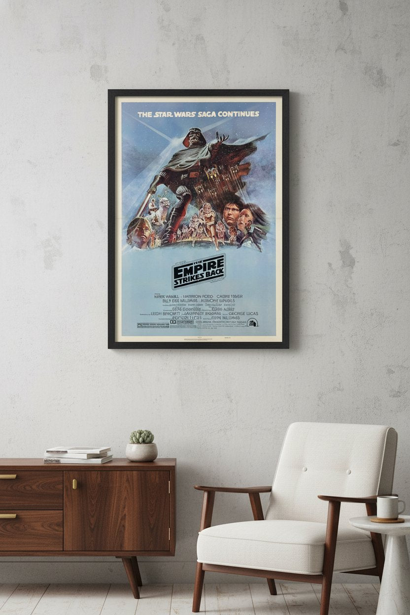 Star Wars: Episode V - The Empire Strikes Back Vintage US One Sheet Style B (1980) - ORIGINAL RELEASE - posterpalace.com