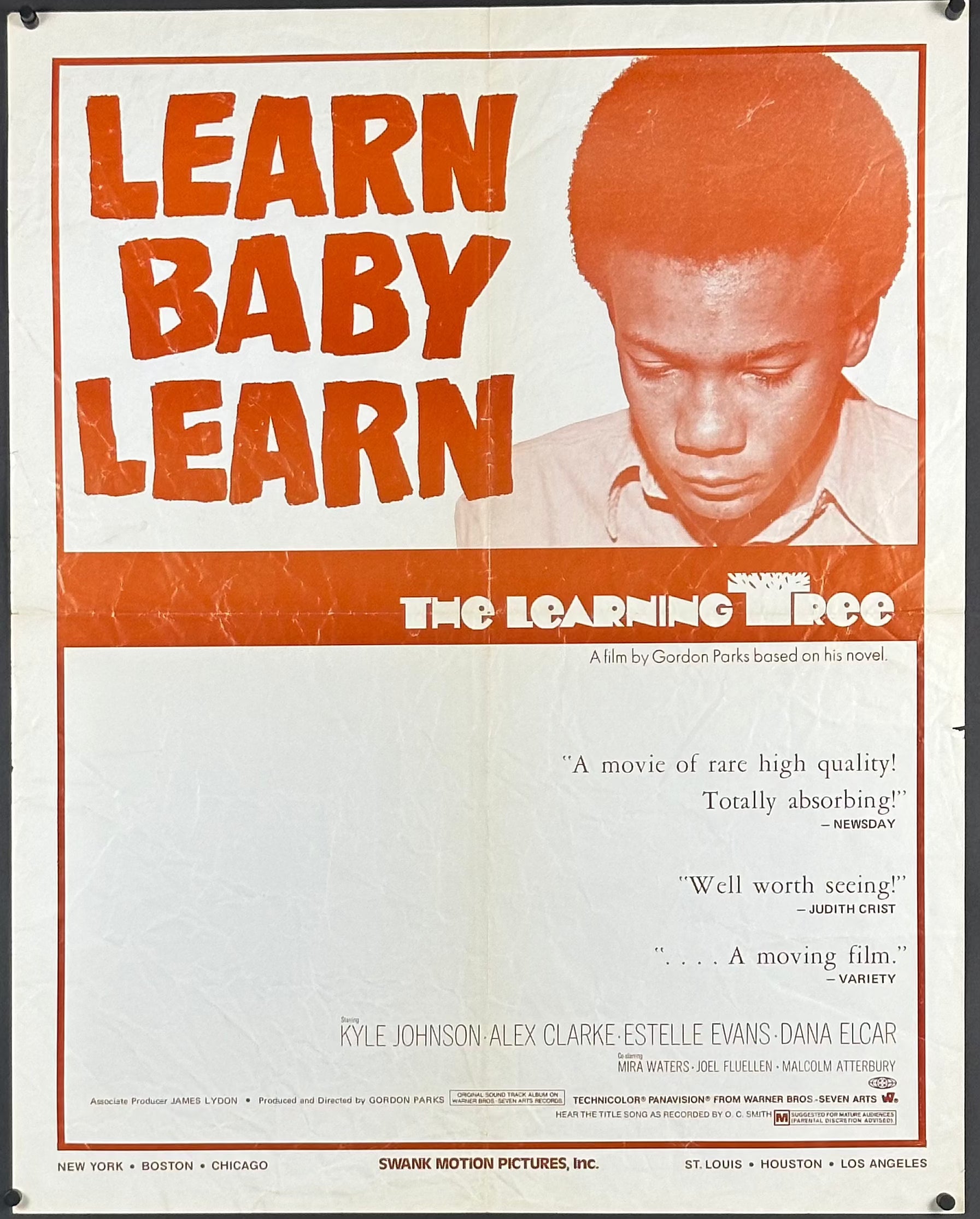 The Learning Tree Vintage US Special Poster (1969) - ORIGINAL RELEASE ...