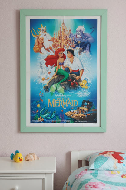 Walt Disney's The Little Mermaid Vintage US One Sheet Cast Style (1989) - ORIGINAL RELEASE - posterpalace.com