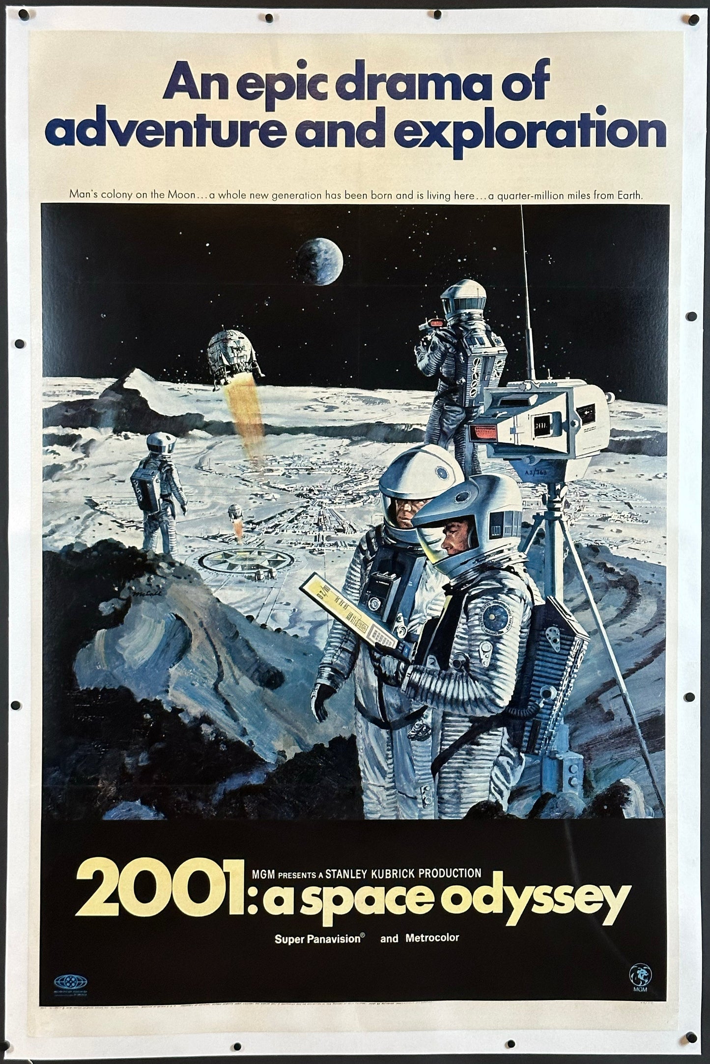 2001: A Space Odyssey US One Sheet Style B (1968) - posterpalace.com