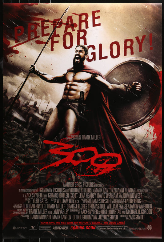 300 US One Sheet (2006) - ORIGINAL RELEASE - posterpalace.com