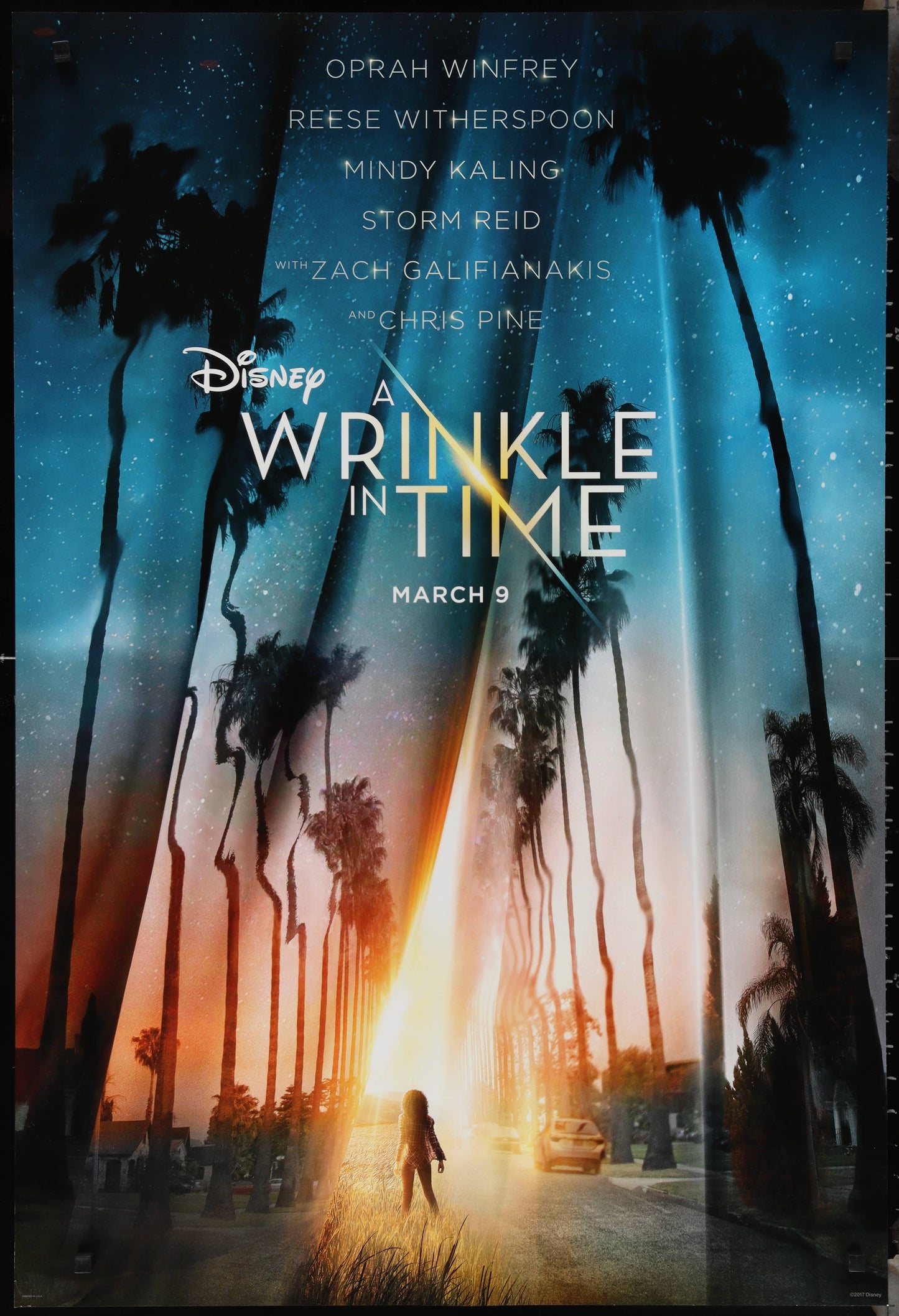 A Wrinkle In Time US One Sheet Teaser Style (2018) - ORIGINAL RELEASE - posterpalace.com