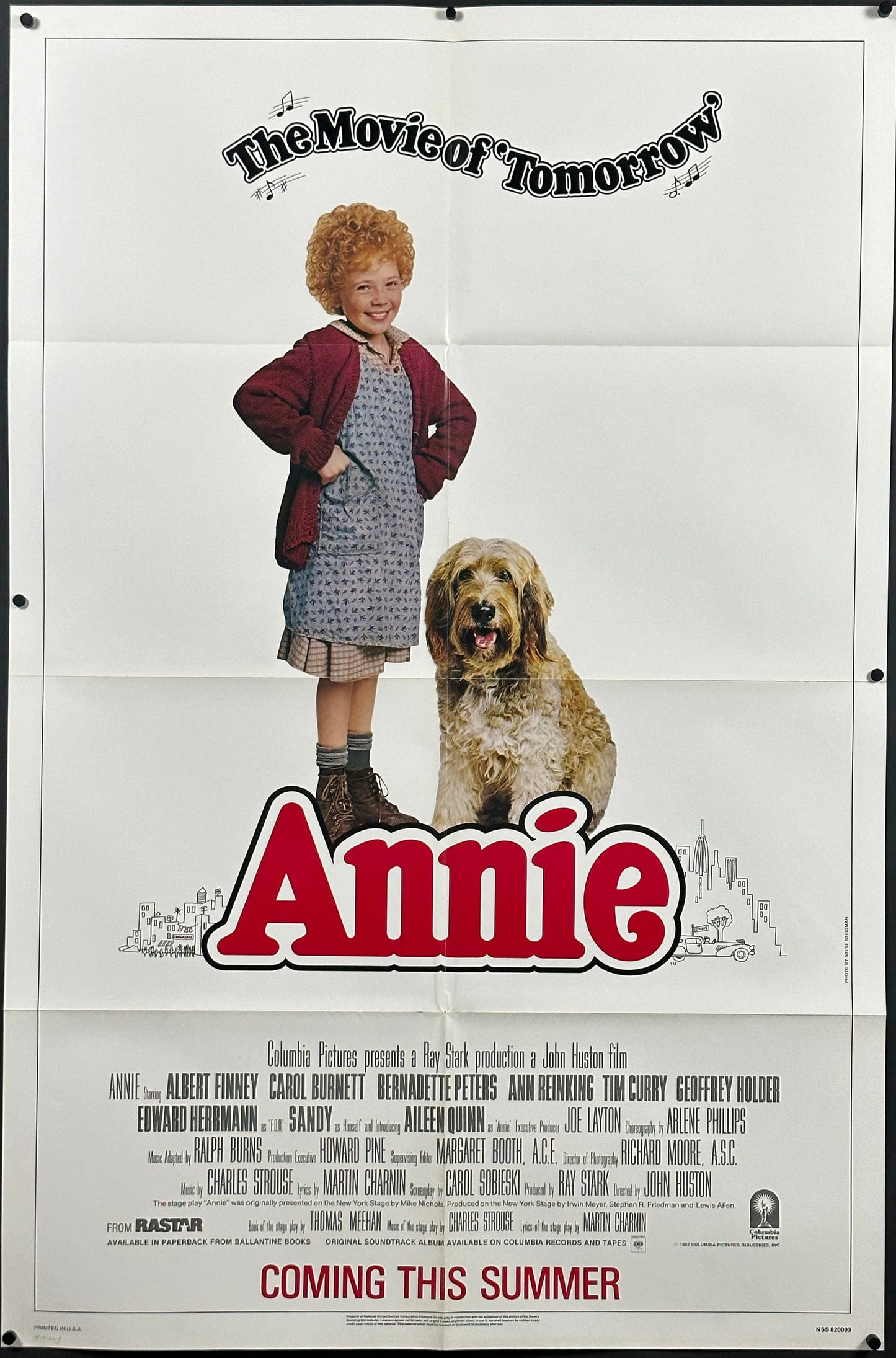 Annie US One Sheet (1982) - ORIGINAL RELEASE - posterpalace.com