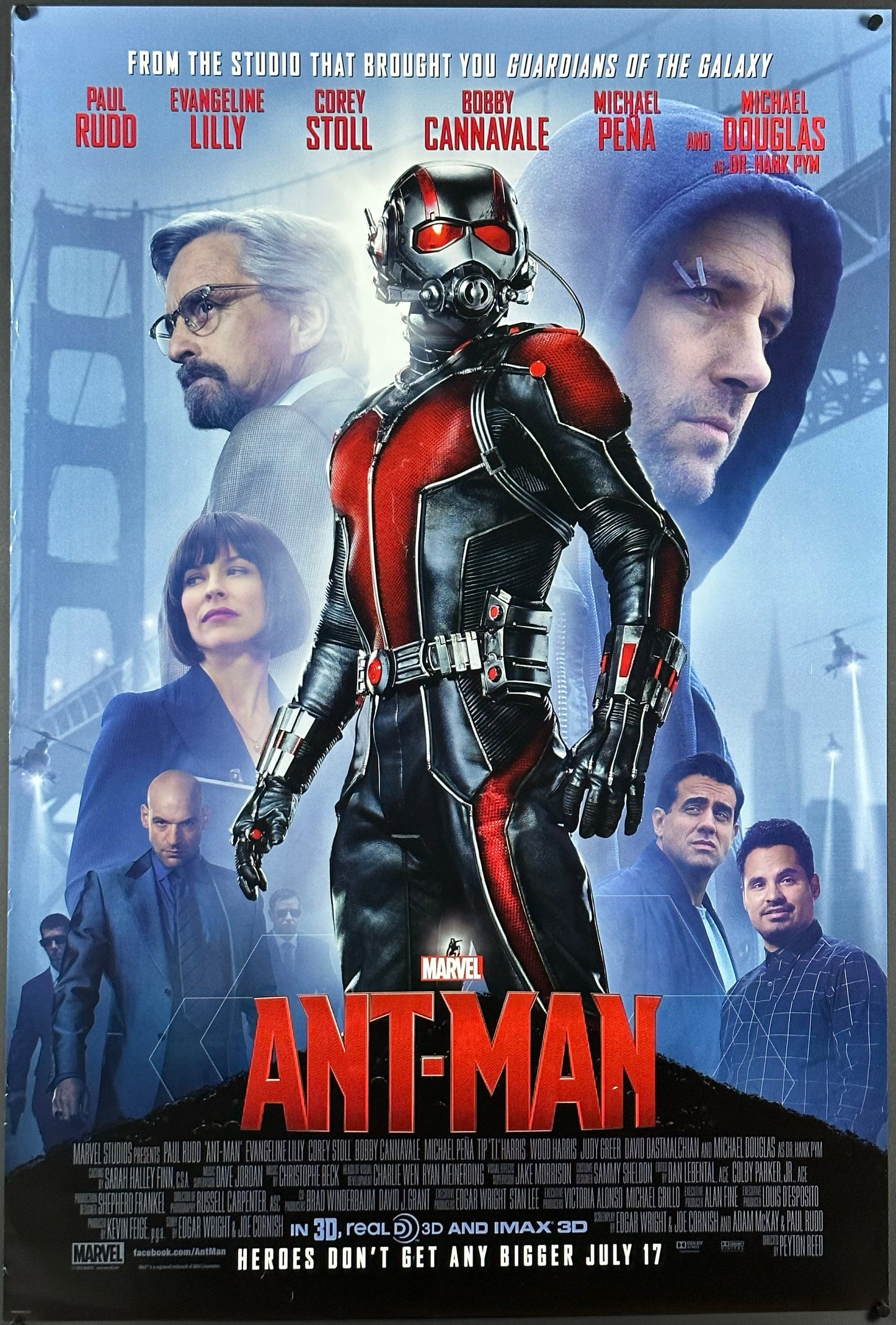 Ant-Man US One Sheet (2015) - ORIGINAL RELEASE - posterpalace.com