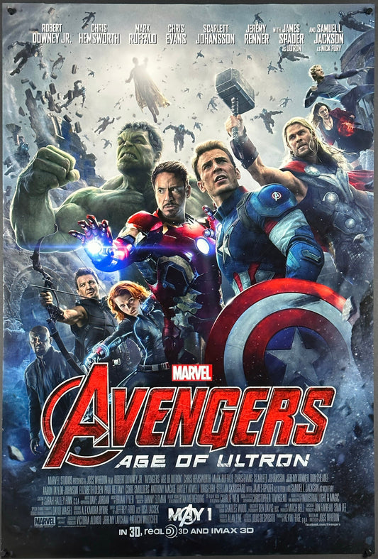 Avengers: Age of Ultron US One Sheet (2015) - ORIGINAL RELEASE - posterpalace.com